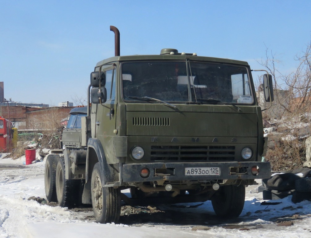 Приморский край, № А 893 ОО 125 — КамАЗ-5410