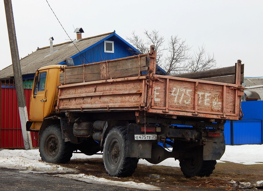 Белгородская область, № Е 475 ТЕ 31 — КАЗ-4540