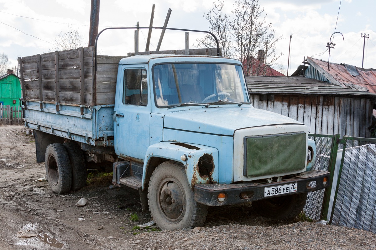 Томская область, № А 586 УЕ 70 — ГАЗ-3307