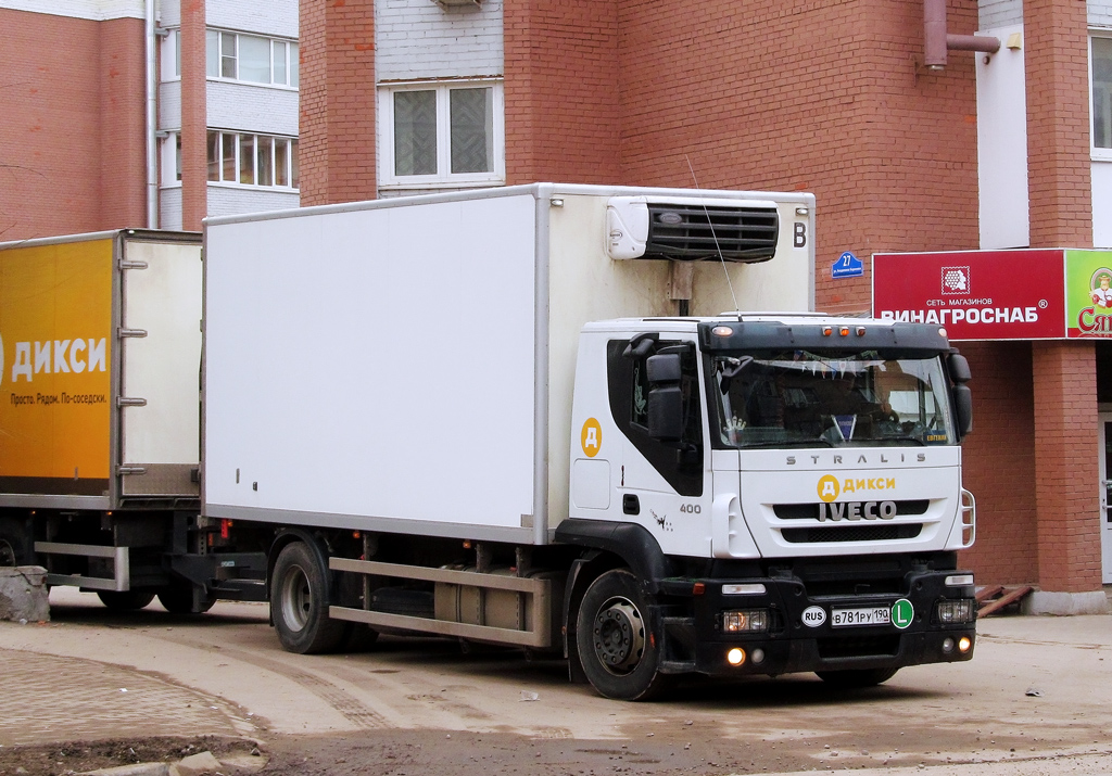 Московская область, № В 781 РУ 190 — IVECO Stralis ('2007) 400