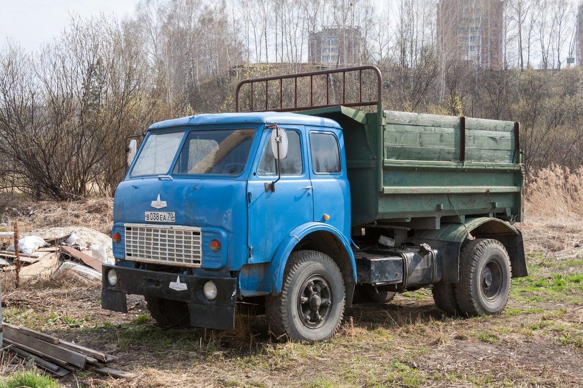 Томская область, № В 038 ЕА 70 — МАЗ-5549