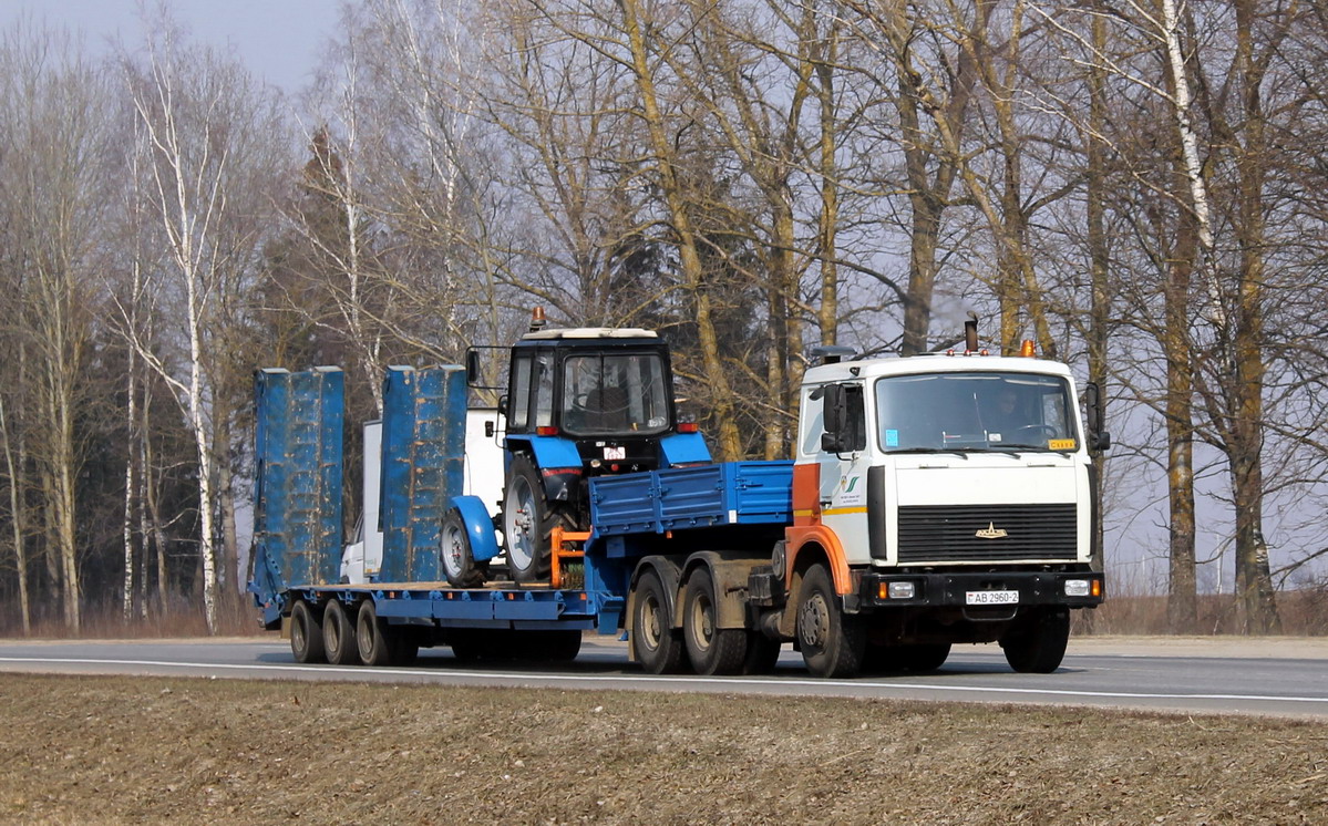 Витебская область, № АВ 2960-2 — МАЗ-6422 (общая модель)