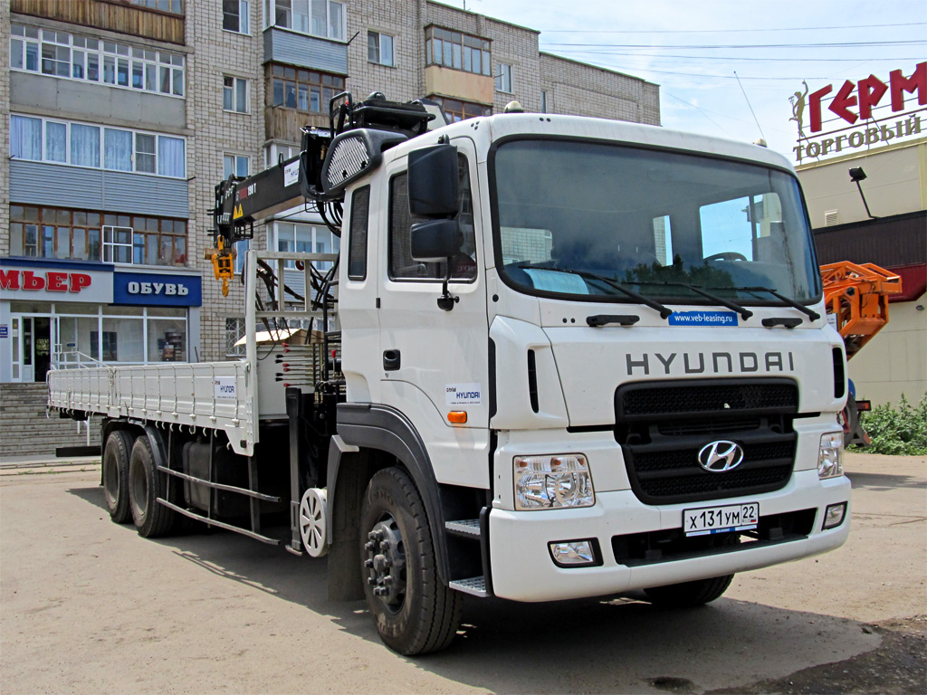 Алтайский край, № Х 131 УМ 22 — Hyundai Power Truck HD260