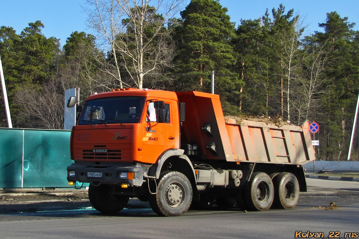 Алтайский край, № Т 925 УМ 22 — КамАЗ-65111-62