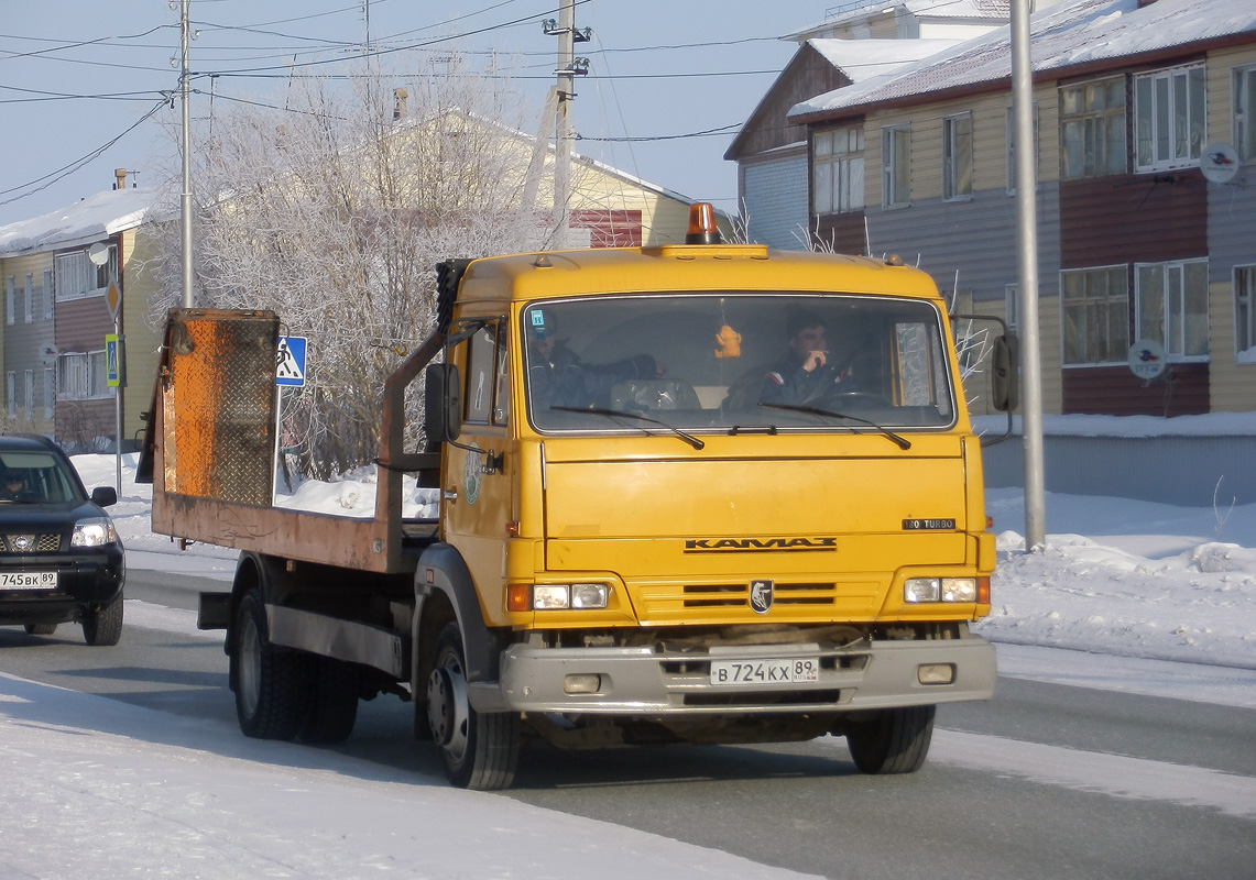 Ямало-Ненецкий автоном.округ, № В 724 КХ 89 — КамАЗ-4308 [430800]