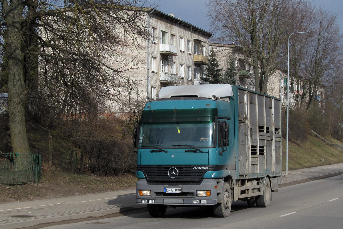 Литва, № DNA 838 — Mercedes-Benz Actros ('1997) 1853