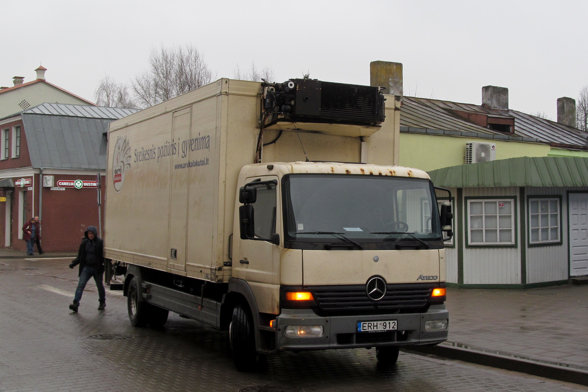 Литва, № ERH 912 — Mercedes-Benz Atego 1217