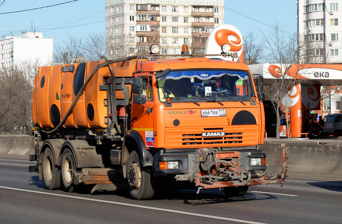 Москва, № В 661 ВВ 777 — КамАЗ-65115 (общая модель)