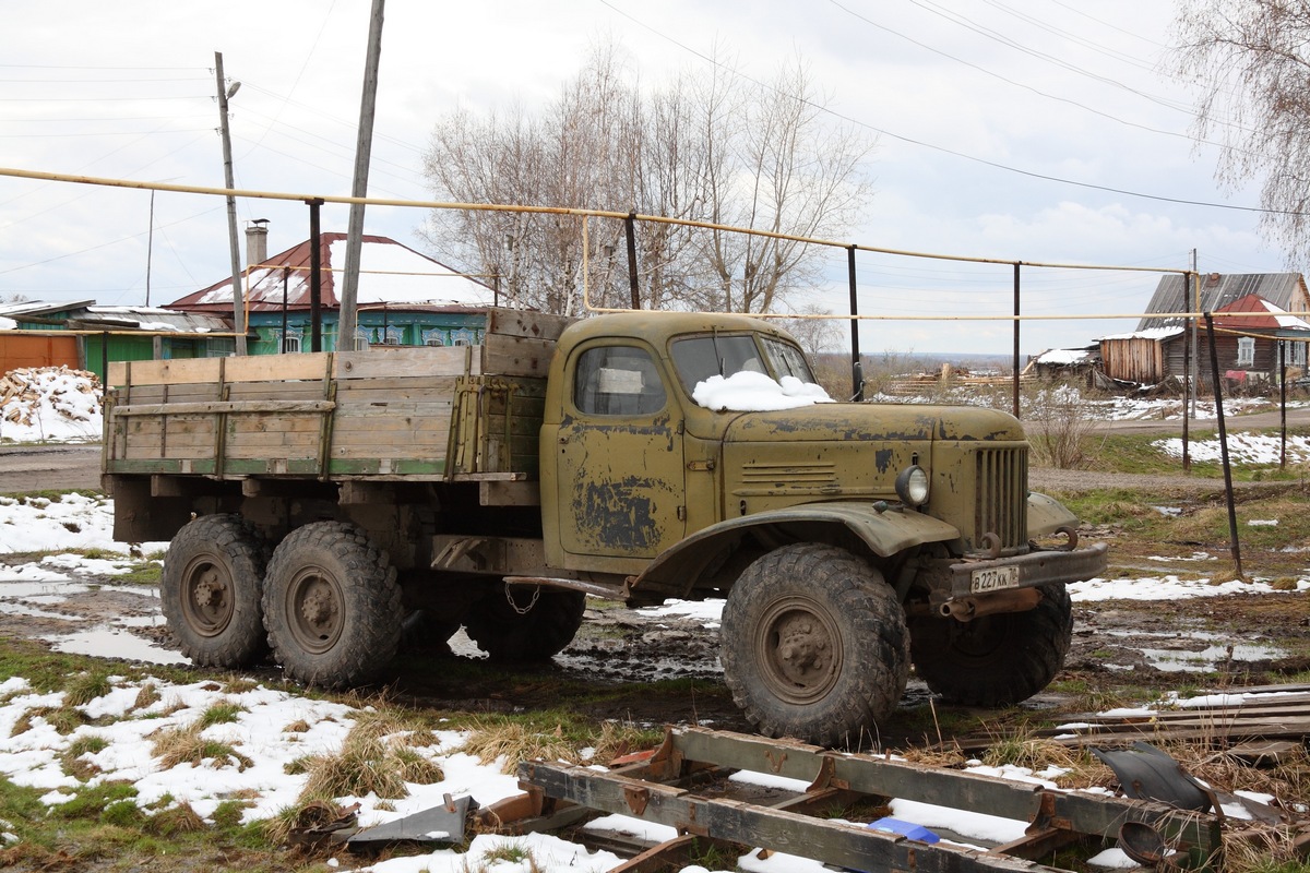 Томская область, № В 227 КК 70 — ЗИЛ-157 (общая модель)