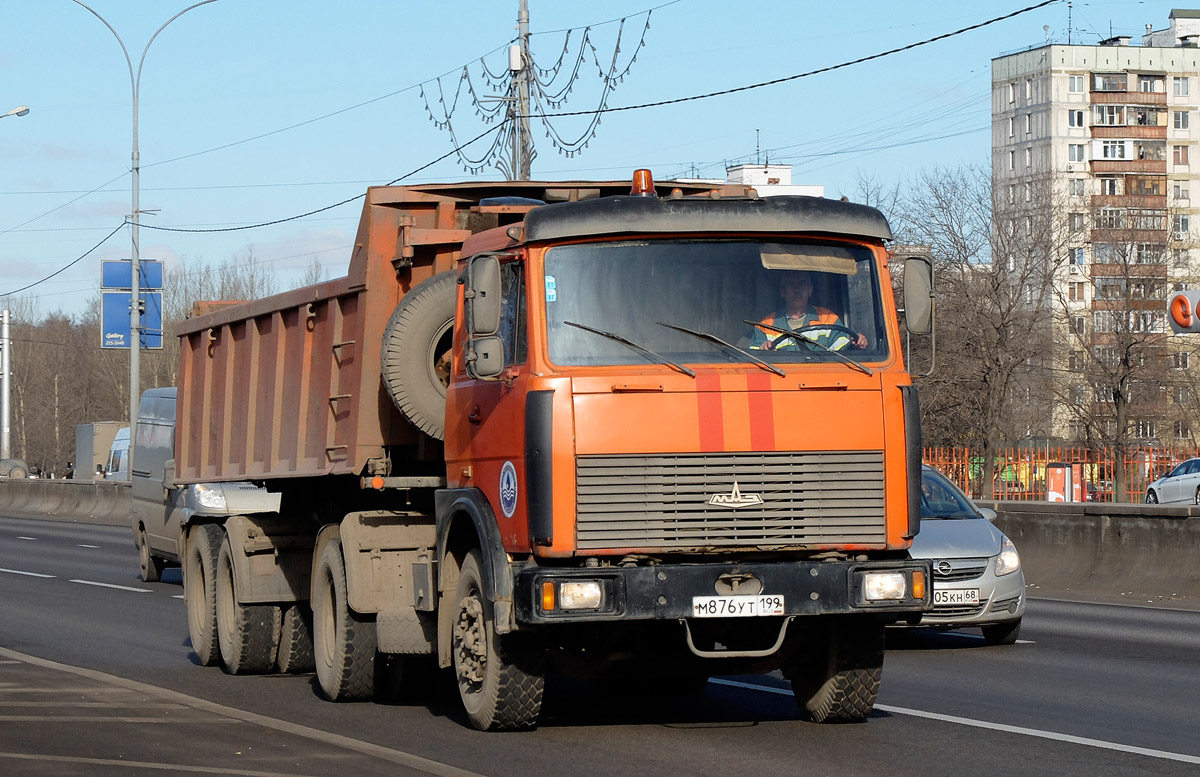 Москва, № М 876 УТ 199 — МАЗ-54323