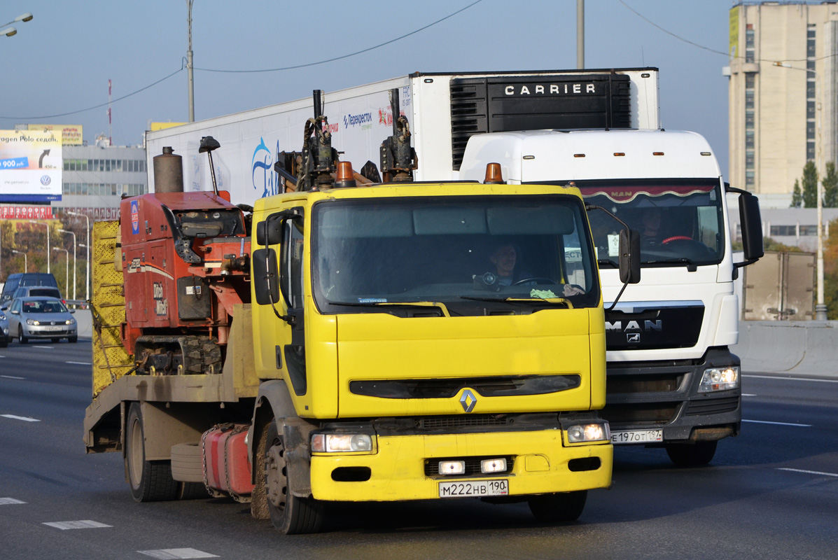 Московская область, № М 222 НВ 190 — Renault Midlum