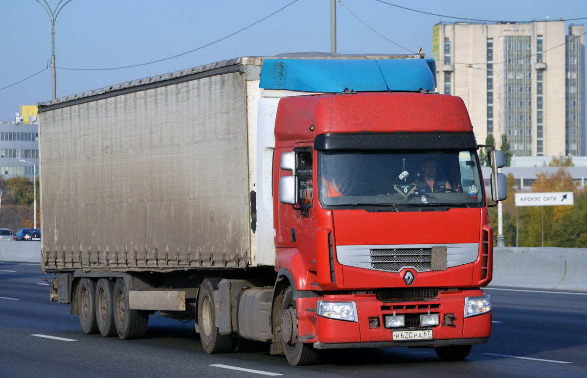 Смоленская область, № Н 620 НА 67 — Renault Premium ('2006)