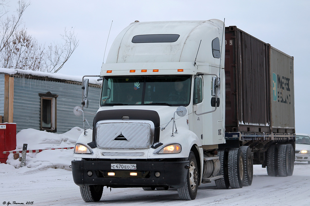 Саха (Якутия), № С 470 ЕО 14 — Freightliner Columbia