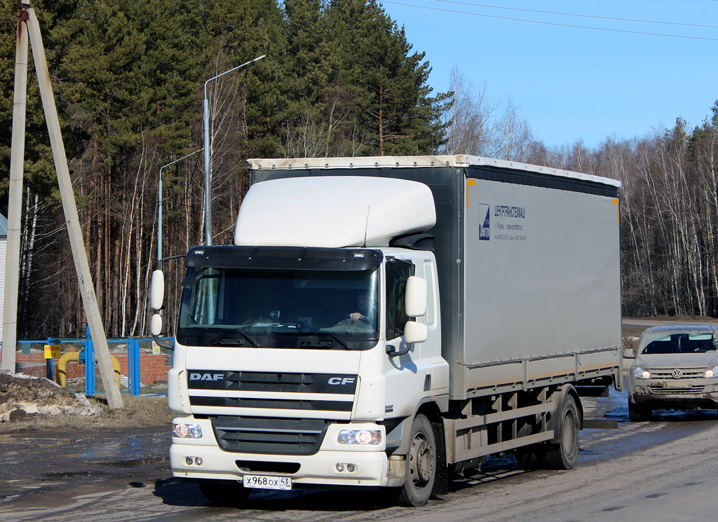 Кировская область, № Х 968 ОХ 43 — DAF CF75 FA