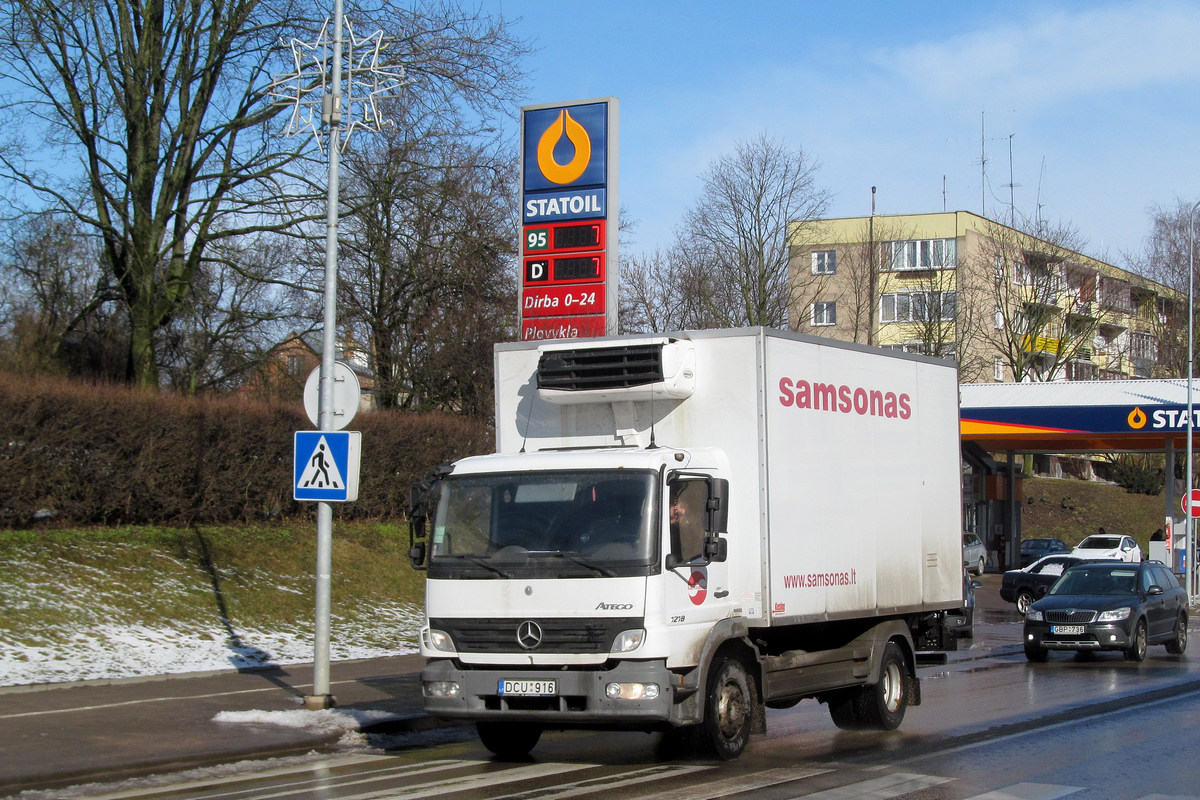 Литва, № DCU 916 — Mercedes-Benz Atego 1218