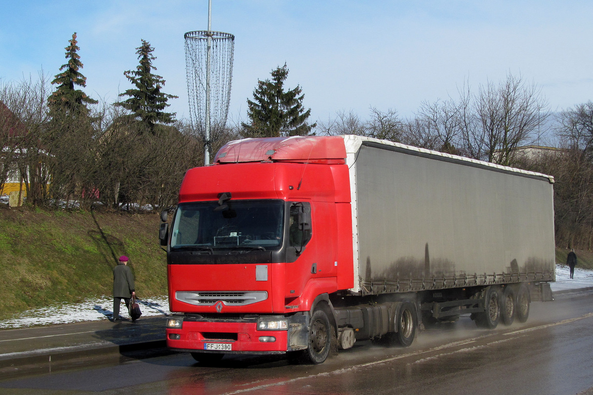 Литва, № FFJ 380 — Renault Premium ('2006)