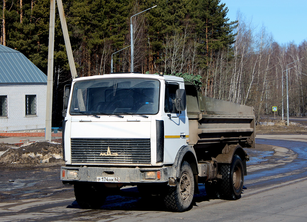 Рязанская область, № Р 174 НК 62 — МАЗ-5551 (общая модель)