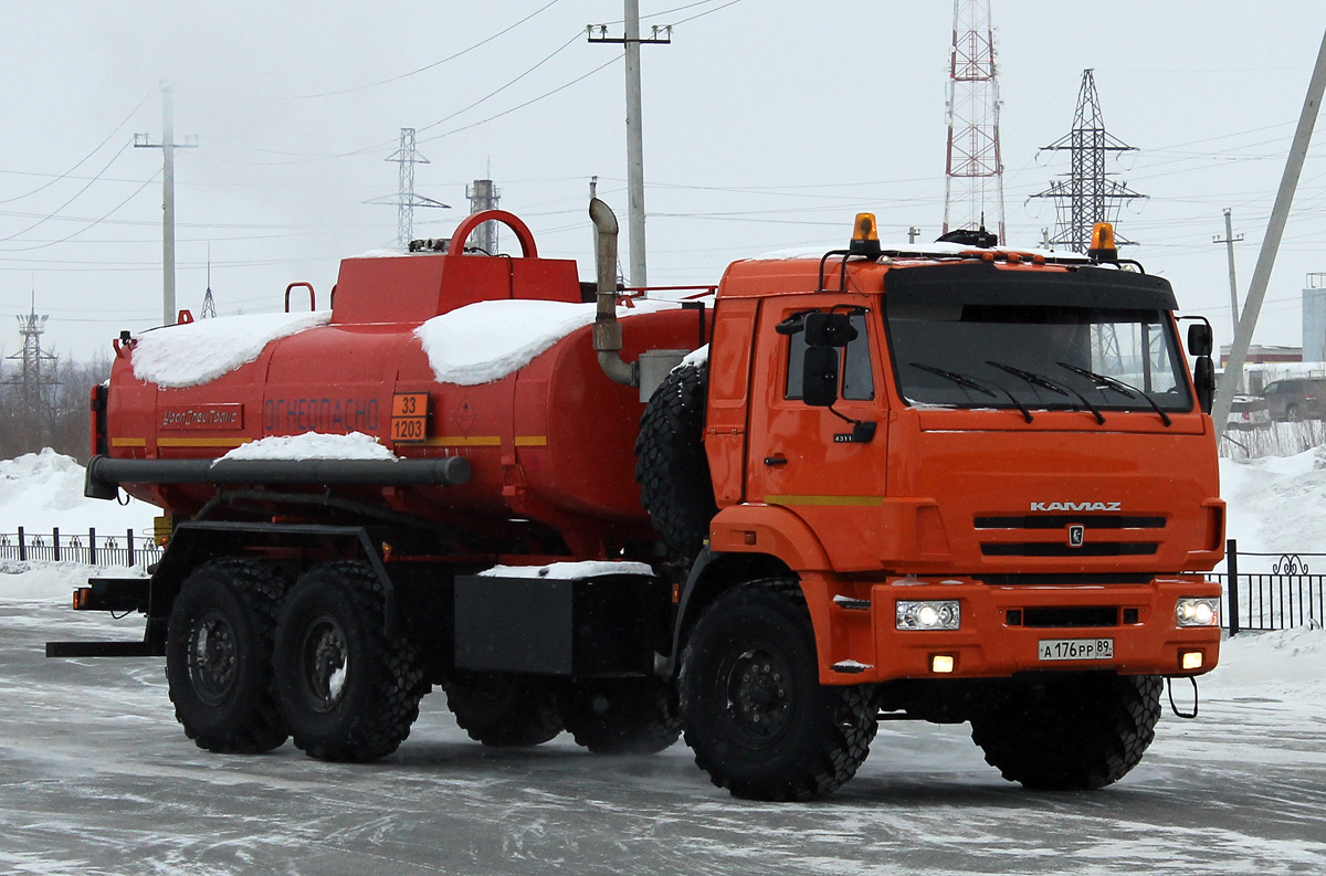 Ямало-Ненецкий автоном.округ, № А 176 РР 89 — КамАЗ-43118-24