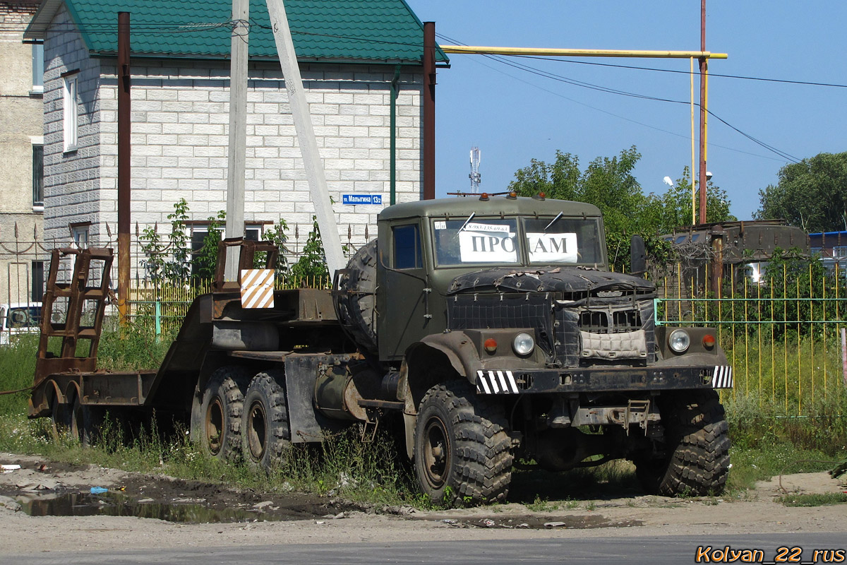 Новосибирская область, № (54) Б/Н 0004 — КрАЗ-255В; Новосибирская область — Автомобили без номеров