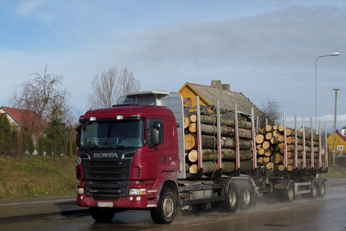 Литва, № FFH 830 — Scania ('2009) R500