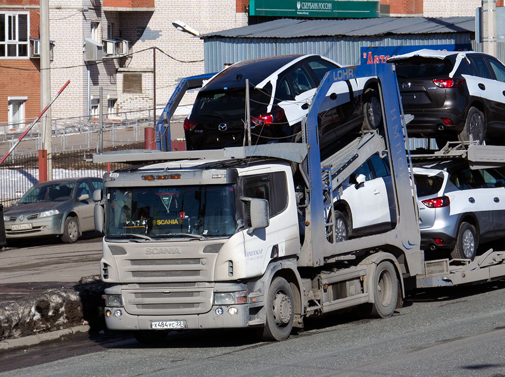 Алтайский край, № Х 484 УС 22 — Scania ('2004) P340