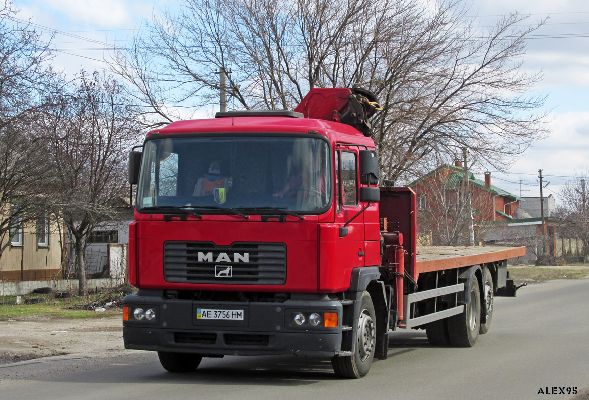 Днепропетровская область, № АЕ 3756 НМ — MAN F2000 25.xxx (общая)