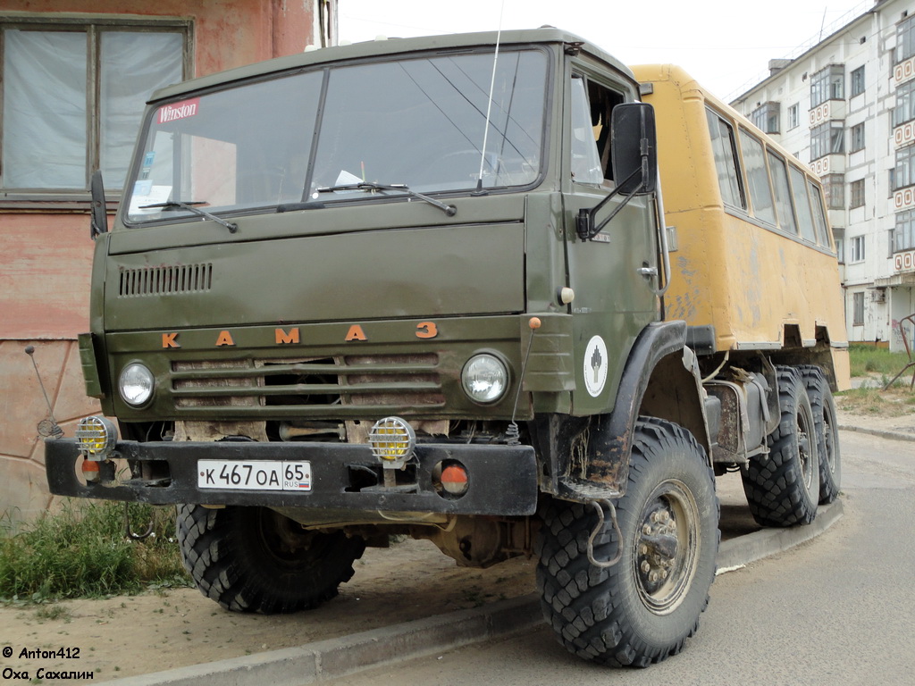 Сахалинская область, № К 467 ОА 65 — КамАЗ-43101