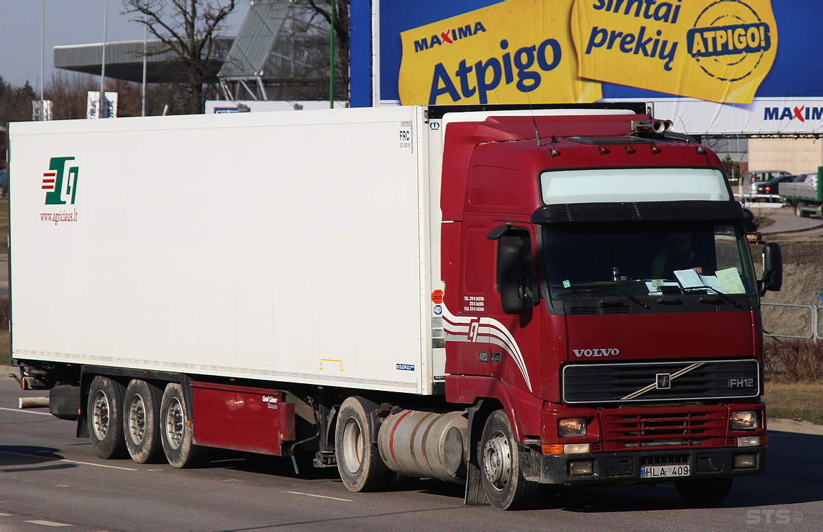 Литва, № HLA 409 — Volvo ('1993) FH12.420