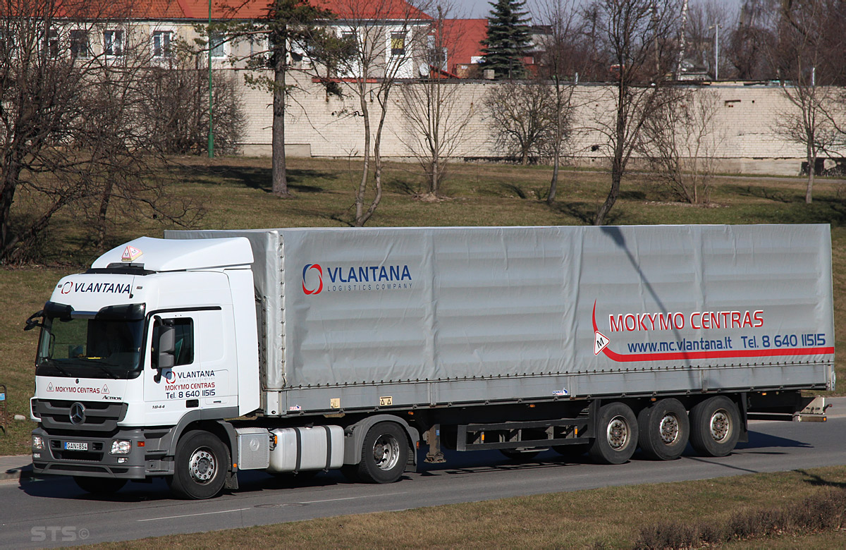 Литва, № GAN 854 — Mercedes-Benz Actros ('2009) 1844