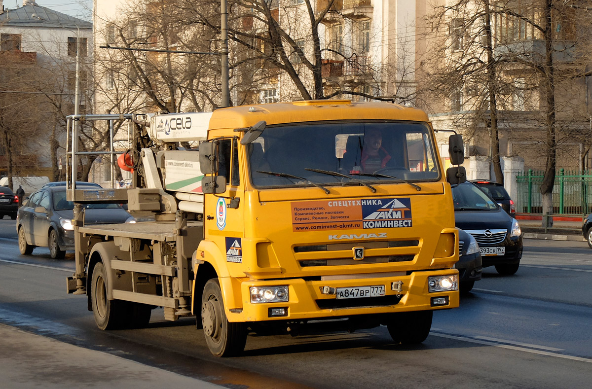 Москва, № А 847 ВР 777 — КамАЗ-4308-C4