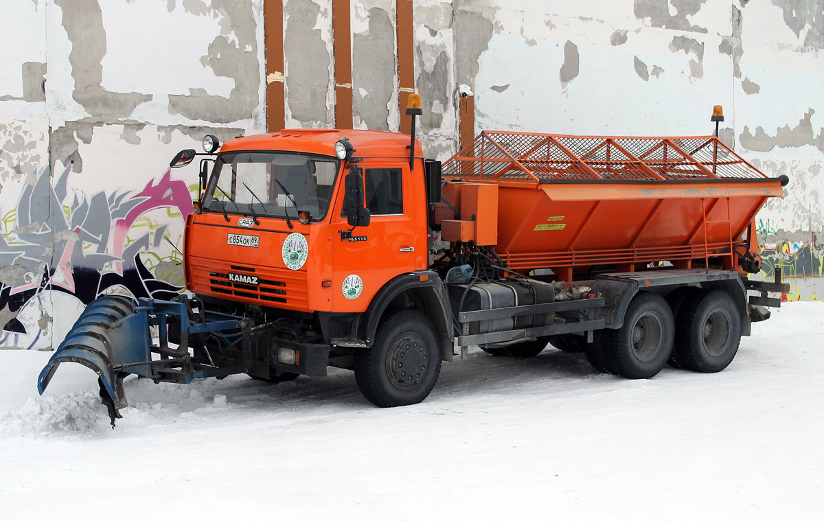 Ямало-Ненецкий автоном.округ, № С 854 ОК 89 — КамАЗ-65115 (общая модель)