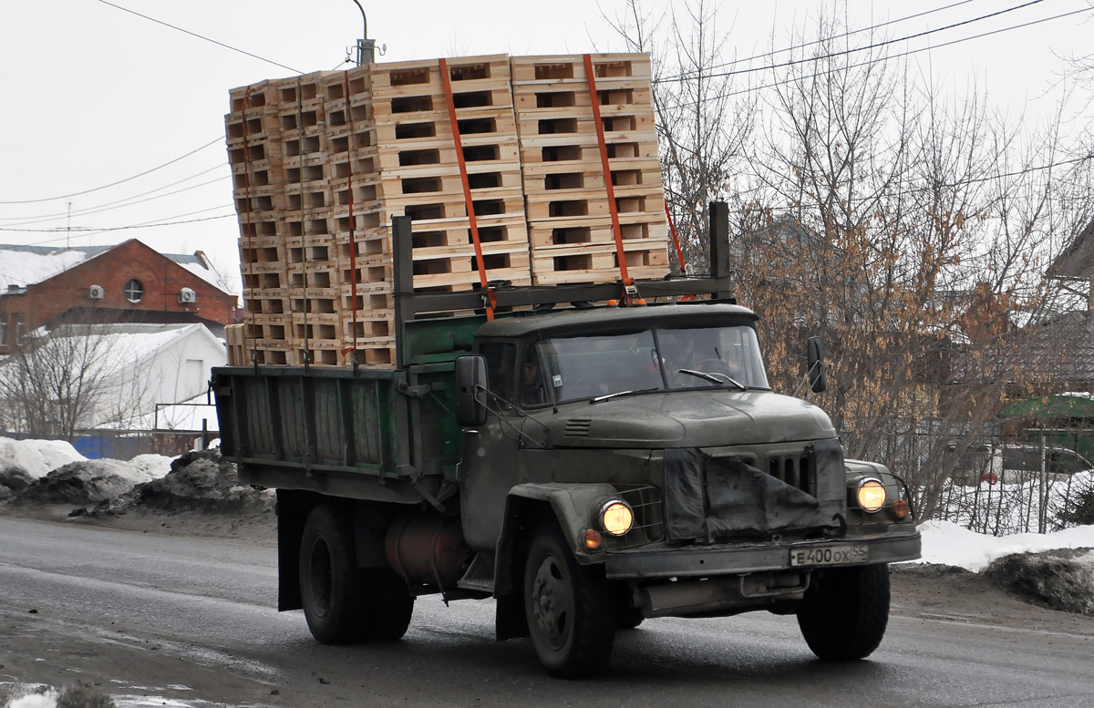 Омская область, № Е 400 ОХ 55 — ЗИЛ-130 (общая модель)