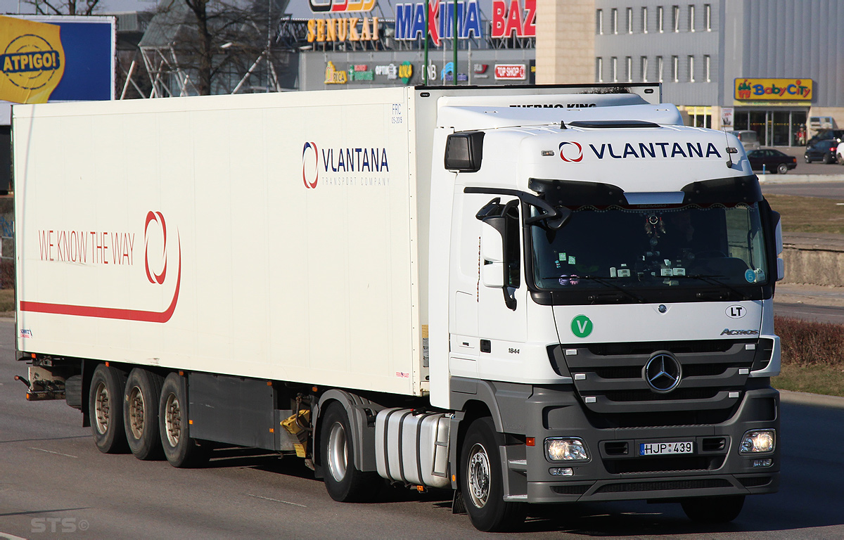 Литва, № HJP 439 — Mercedes-Benz Actros ('2009) 1844