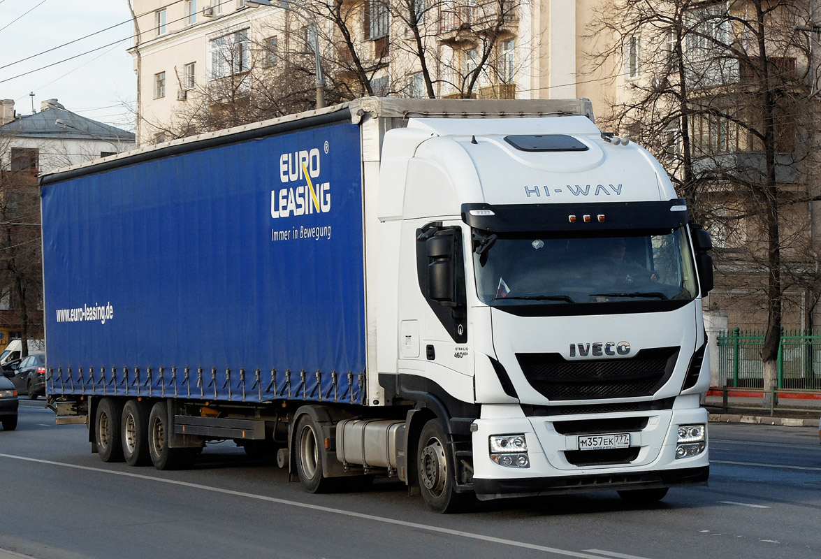 Москва, № М 357 ЕК 777 — IVECO Stralis ('2012) 460