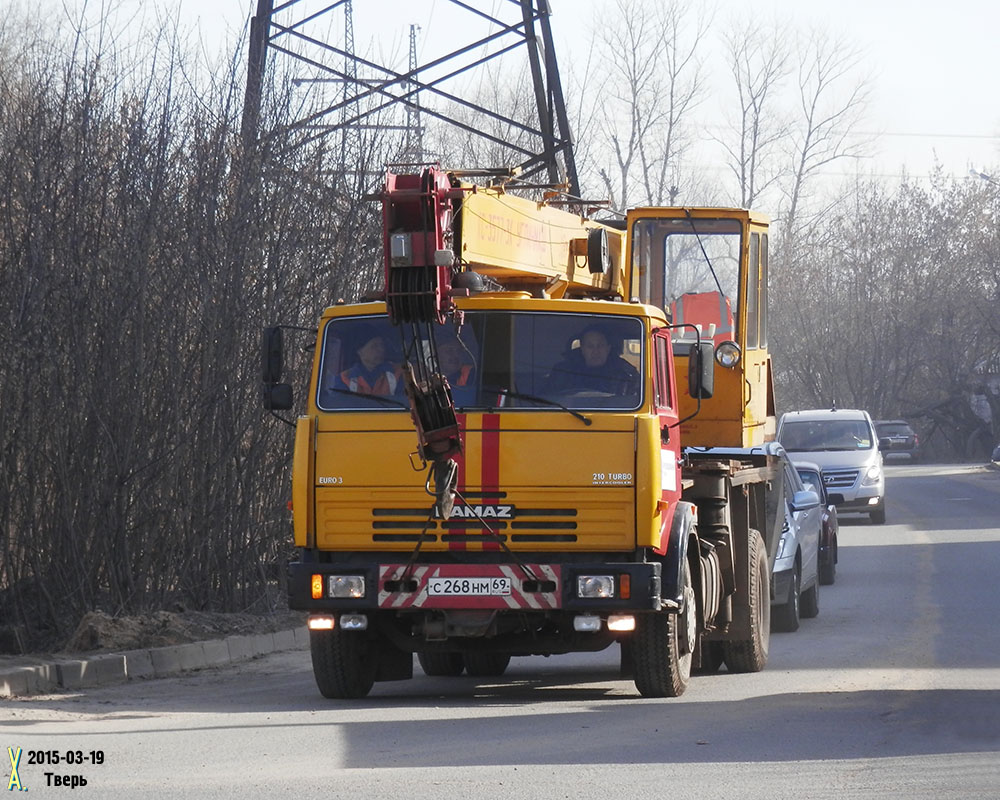 Тверская область, № С 268 НМ 69 — КамАЗ-43253 (общая модель)