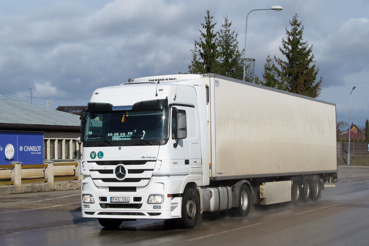 Литва, № FHS 064 — Mercedes-Benz Actros ('2009) 1844