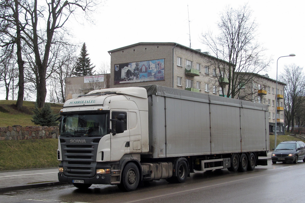 Литва, № FAU 176 — Scania ('2004) R420