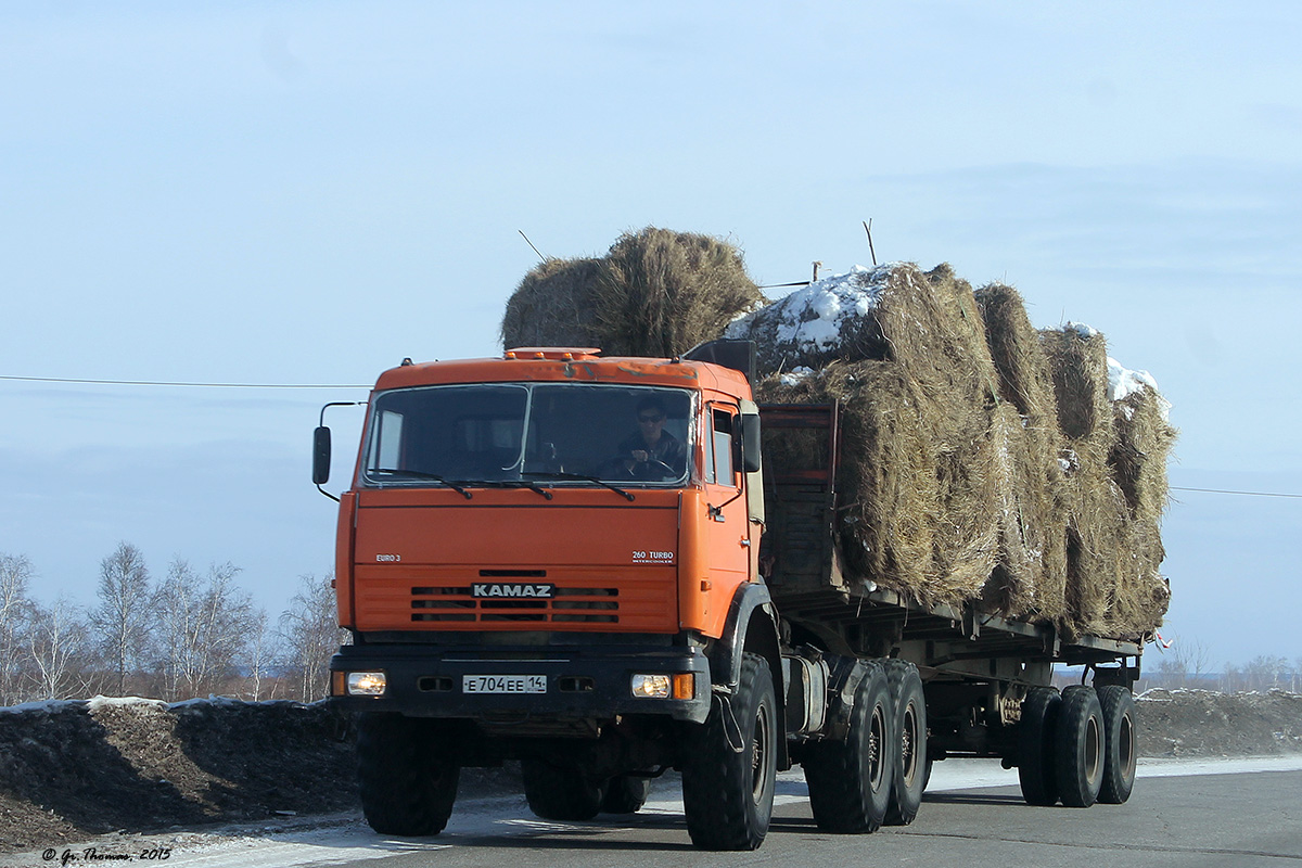 Саха (Якутия), № Е 704 ЕЕ 14 — КамАЗ-44108-10 [44108K]