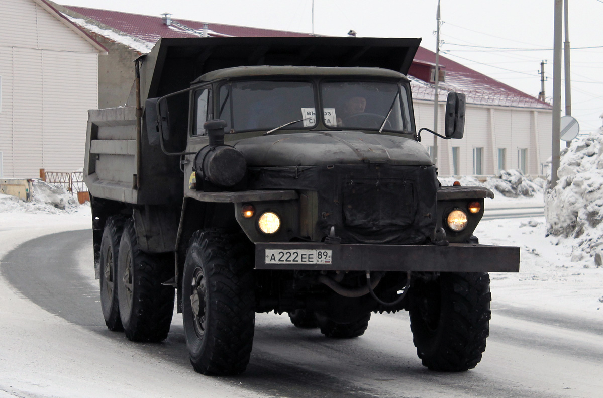 Ямало-Ненецкий автоном.округ, № А 222 ЕЕ 89 — Урал-4320-10