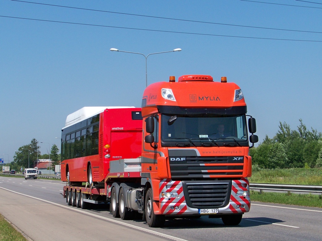 Литва, № HBG 127 — DAF XF105 FTT