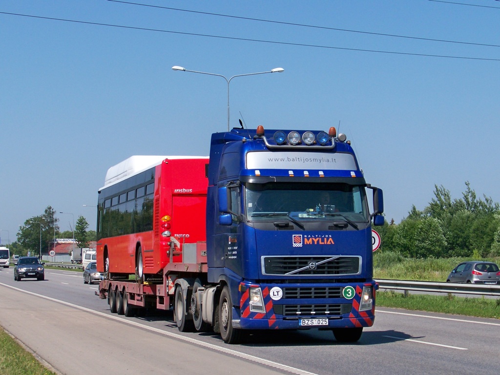 Литва, № BZS 025 — Volvo ('2002) FH-Series