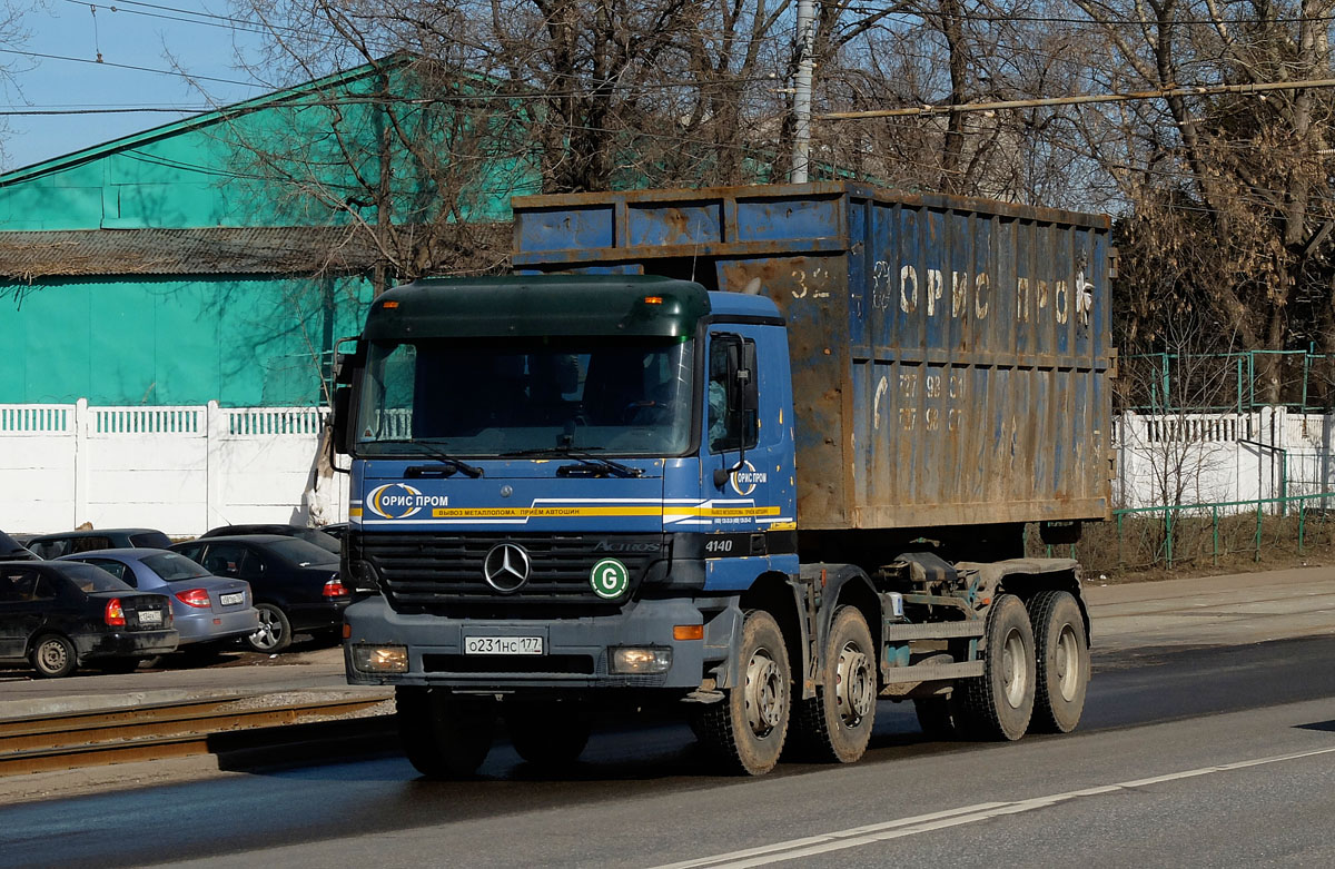 Москва, № О 231 НС 177 — Mercedes-Benz Actros ('1997) 4140