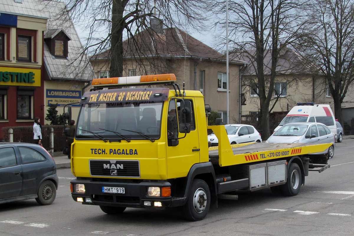 Литва, № HMT 919 — MAN L2000 (общая модель)