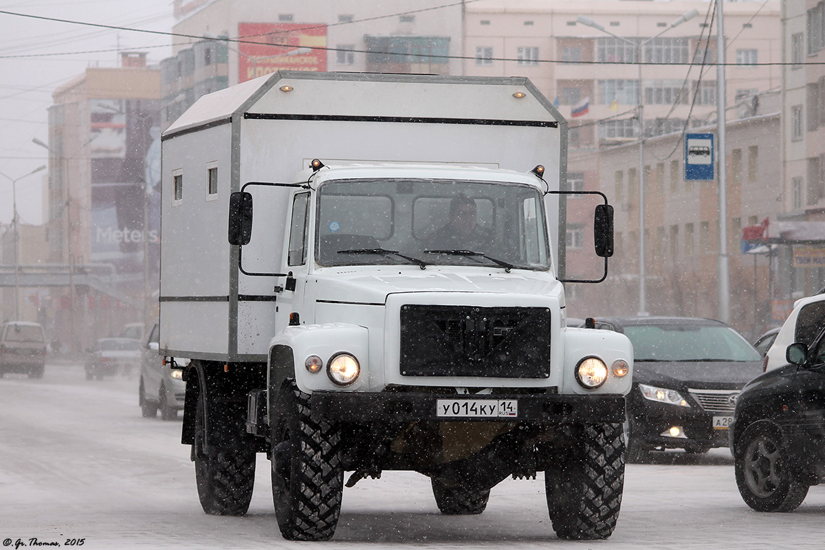 Саха (Якутия), № У 014 КУ 14 — ГАЗ-33088 «Садко»