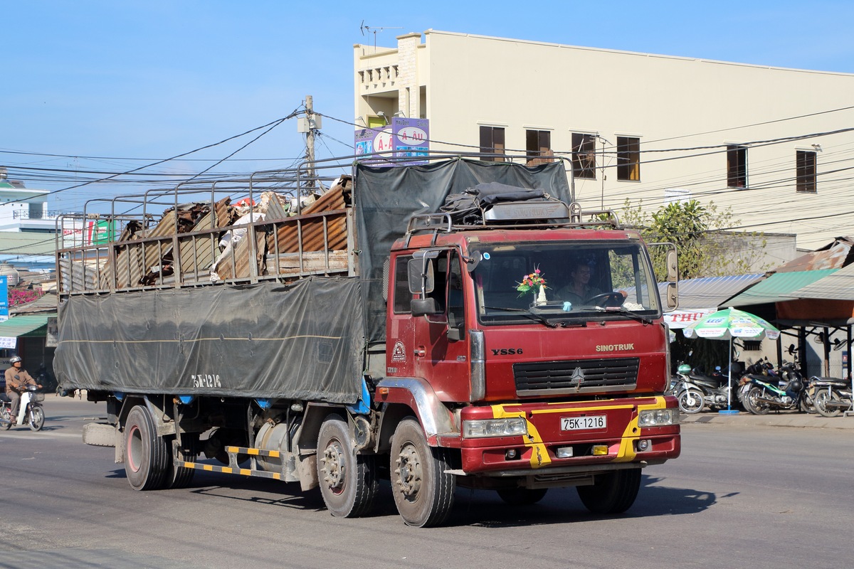 Вьетнам, № 75K-1216 — Sinotruk (общая модель)