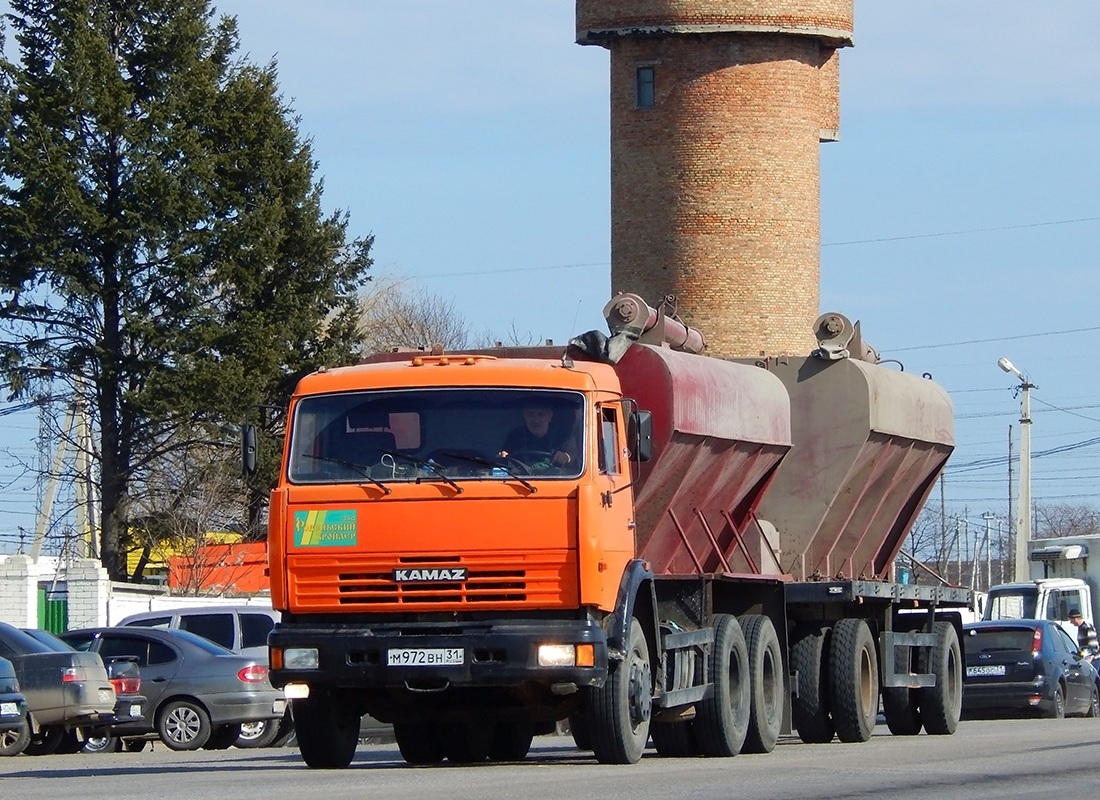 Белгородская область, № М 972 ВН 31 — КамАЗ-53215-15 [53215R]