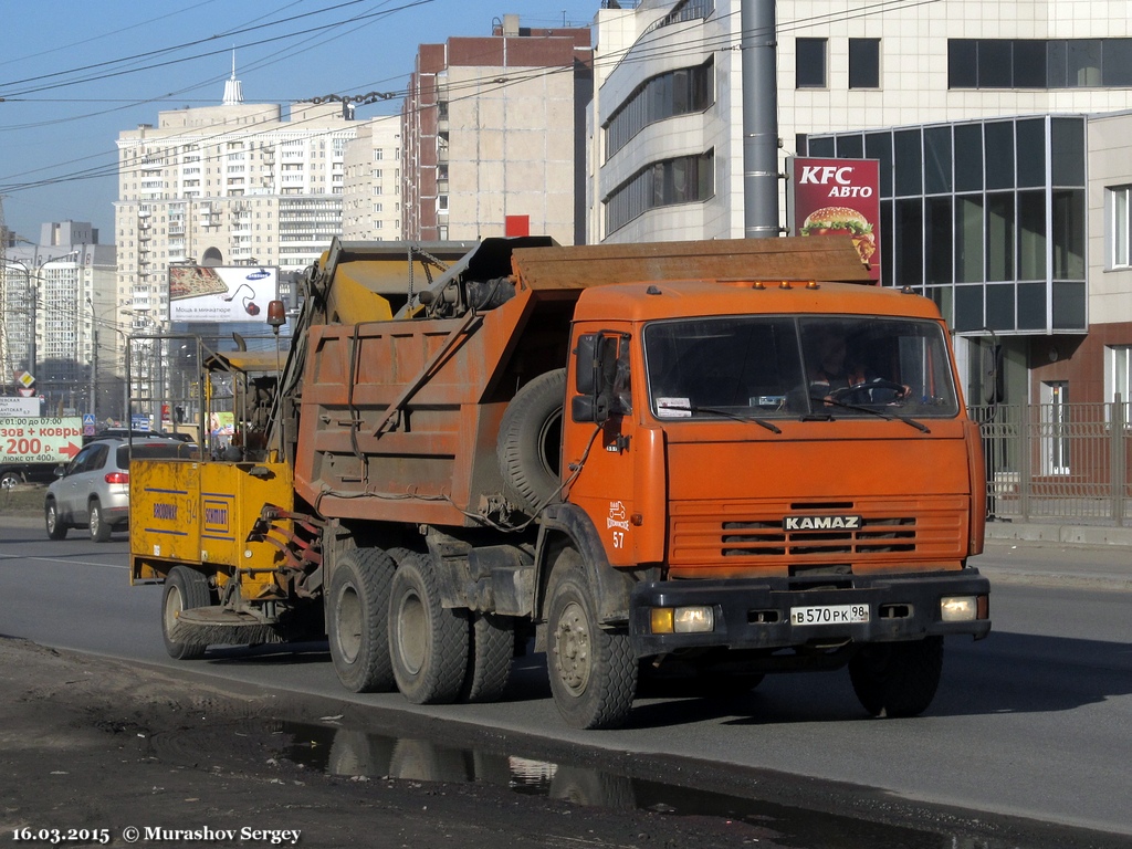 Санкт-Петербург, № 57 — КамАЗ-55111-15 [55111R]