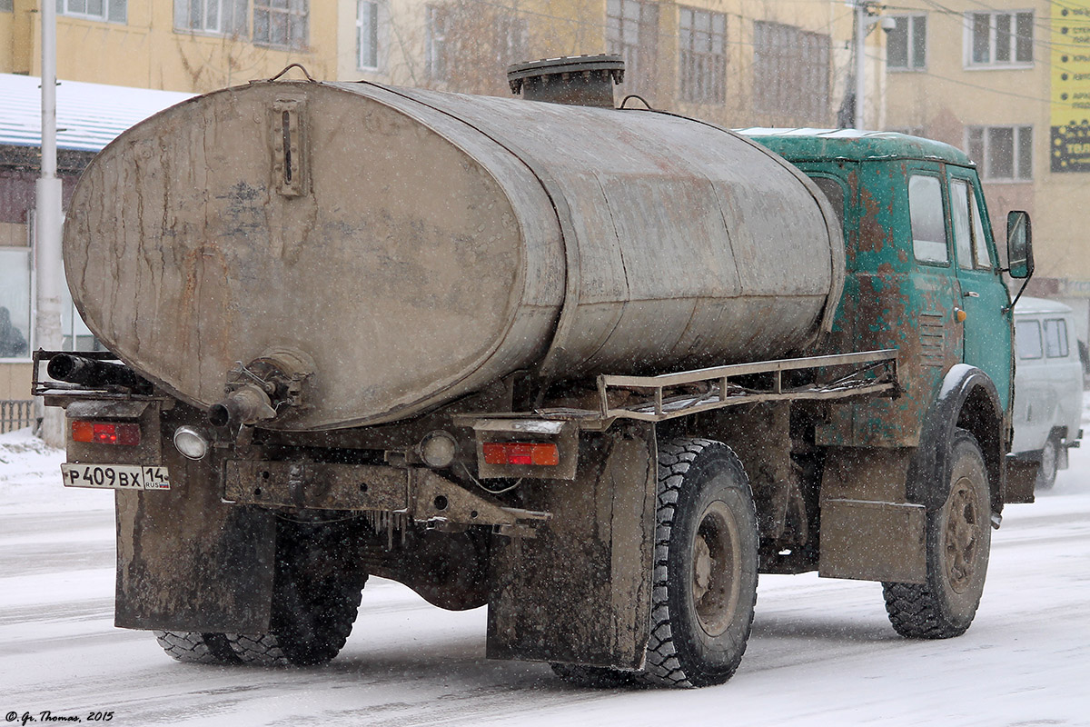 Саха (Якутия), № Р 409 ВХ 14 — МАЗ-500АШ