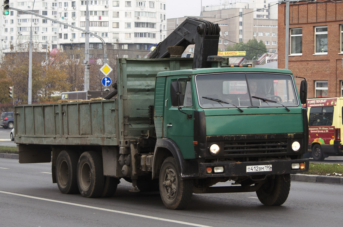 Московская область, № Т 412 ВМ 190 — КамАЗ-5320