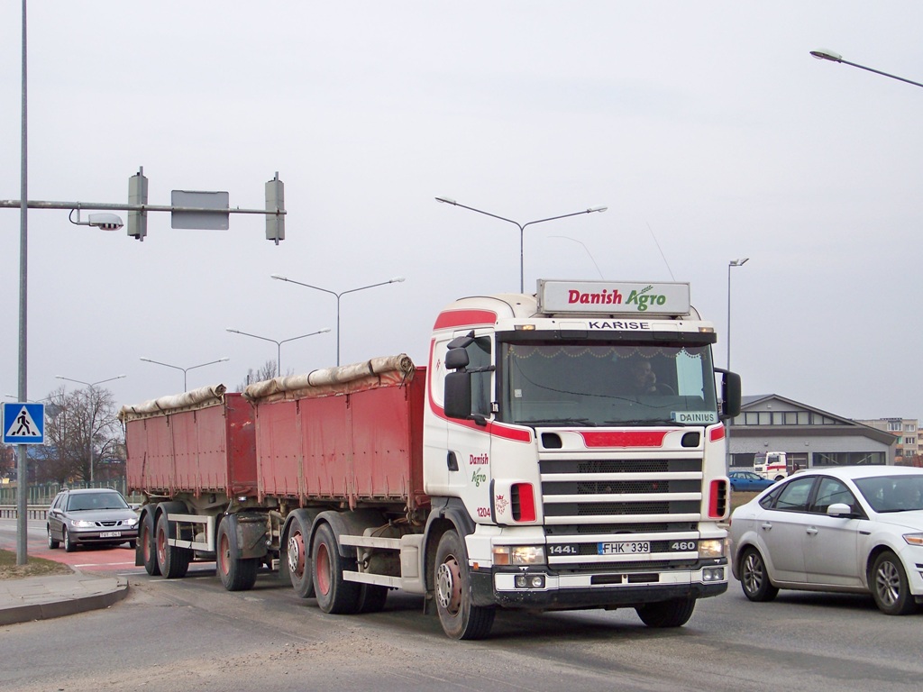 Литва, № FHK 339 — Scania ('1996) R144L